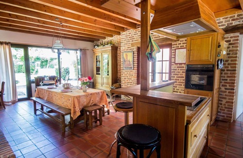La Chapelle-Saint-Sauveur Villa | Beautiful private villa for 8 guests with WIFI, private pool, TV, terrace and pets allowed