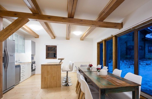 Dolni Branna House | Beautiful private villa for 10 guests with hot tub, WIFI, TV, terrace, pets allowed and parking