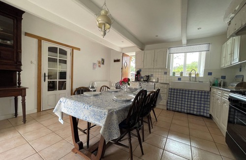 Montjoie-Saint-Martin House | Beautiful 3 bedroom barn conversion in a rural hamlet near Saint James Normandy