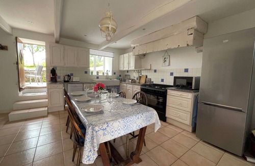 Montjoie-Saint-Martin House | Beautiful 3 bedroom barn conversion in a rural hamlet near Saint James Normandy