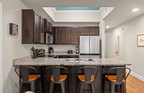 Miramar Beach Condo | Beautiful 2BR condo, across street from Beach! Pool, Hottub, Balcony, AlerioE202