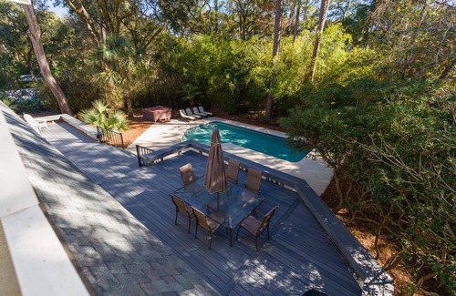 Palmetto Dunes House | Beautiful 3rd Row Mooring Buoy House w/Direct Beach Path Access. Quiet location