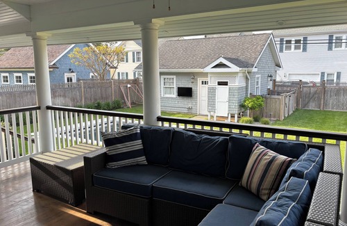 Avon by the Sea House | Beautiful 5+ BR house 1 block from beach with private pool in Avon