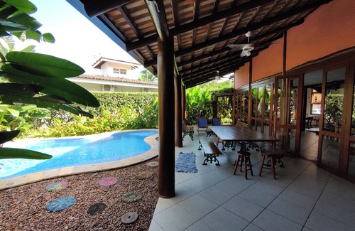 Praia do Pauba Condo | BEAUTIFUL and SAFE! 5 C AR SUITES, CLIMAT POOL, CHURRASQ + F. PIZZA PAÚBA-MARESIA