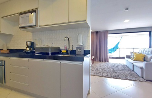 Meireles Apartment | BEAUTIFUL AP 3/4 LANDSCAPE SEA FRONT ON THE SEAFRONT OF FORTALEZA BEST PRICE