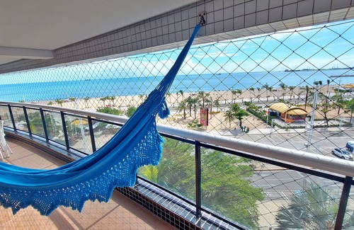 Meireles Apartment | BEAUTIFUL AP 3/4 LANDSCAPE SEA FRONT ON THE SEAFRONT OF FORTALEZA BEST PRICE