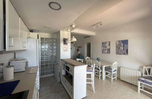 Port Saplaya Apartment | Beautiful apartment with large terrace on the beach in Porto Zaparaya