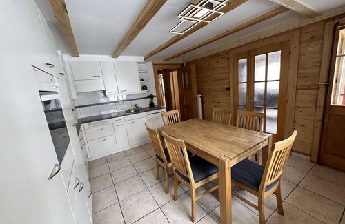 Saas Almagell Apartment | Beautiful apartment for 6 guests with WIFI, TV and balcony