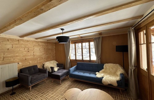 Saas Almagell Apartment | Beautiful apartment for 6 guests with WIFI, TV and balcony