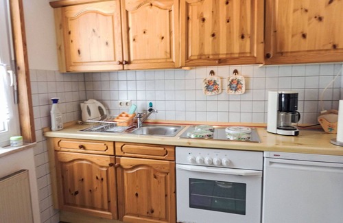 Steinbach-Hallenberg House | Beautiful apartment in villa for 4 guests with WIFI, TV and patio
