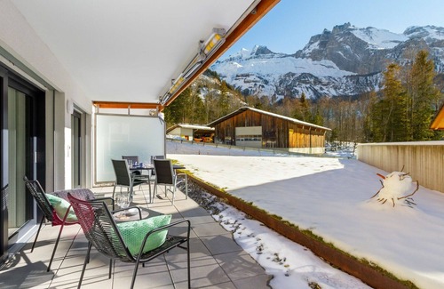 Blausee Apartment | Beautiful apartment for 4 guests with WIFI, TV, terrace, panoramic view and parking