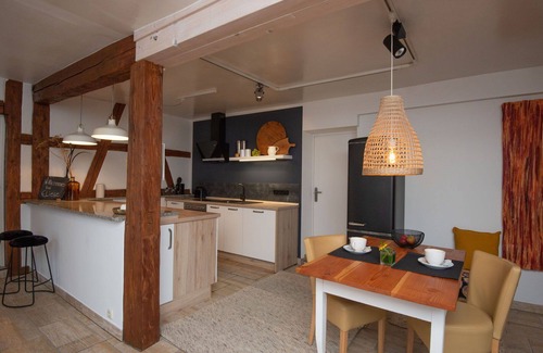 Suhl Apartment | Beautiful apartment for 4 guests with WIFI, TV, patio and pets allowed