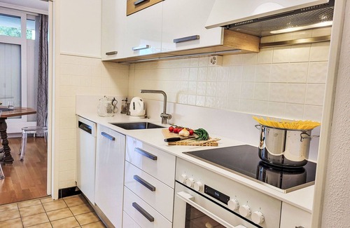 Comano Apartment | Beautiful apartment for 4 people with WIFI, TV and balcony