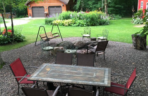 Brill House | Beautiful, Authentic Log Cabin Home, Complete With All of the Classic Luxuries.