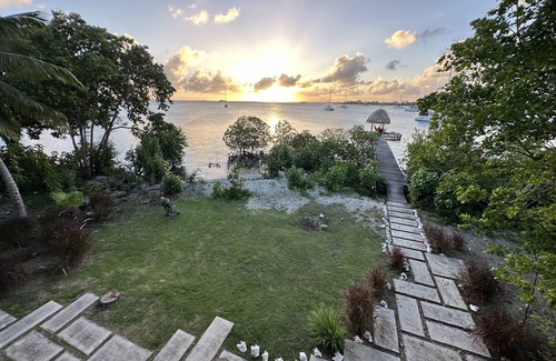 Placencia House | Beautiful Beachfront Island Home, Private Dock, Village Transportation Included