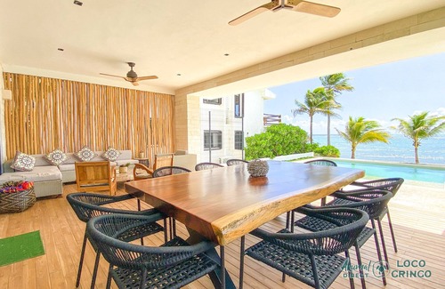Akumal Villa | Beautiful beachfront villa, perfect for large groups, heated pools and a chef