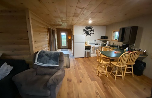 Fort Kent Mills Cabin | Beautiful Cabin Sleeps 4(up to 6) w/direct access to snowmobile and ATV trails!