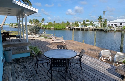 Treasure Cay House | Beautiful Canal Front Home with Private Dock