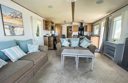 Saxmundham House | Beautiful caravan with decking at Carlton Meres Holiday Park, Suffolk ref 60022M