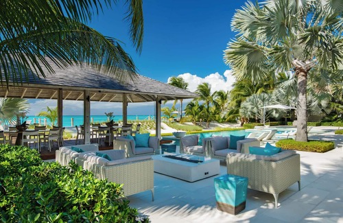 Leeward Settlement Villa | Beautiful contemporary style villa on the beach