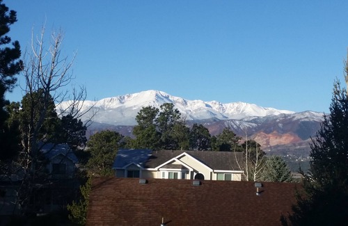 Briargate House | Beautiful Colorado Springs Get Away with Pikes Peak Views and AFA access