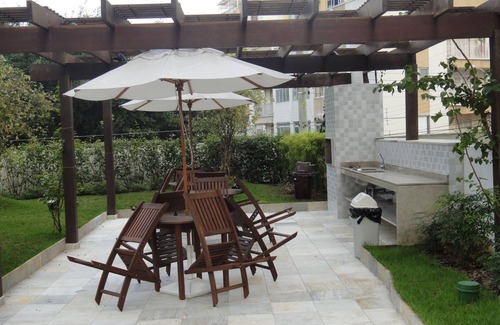 Vila Luis Antonio Apartment | BEAUTIFUL, COMPLETE, CLOSE TO THE BEACH, TOTAL LEISURE, BARBECUE ON THE BALCONY
