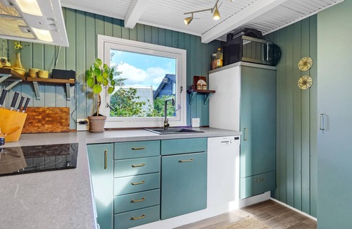 Hesselager House | Beautiful cottage in the greenery with sea view, located in a small cottage area.