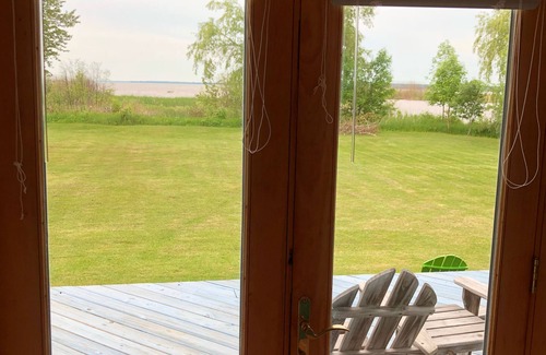 Hessel House | Beautiful Cottage on St. Martins Bay, Lake Huron, with Pontoon, Kayaks & Canoe!