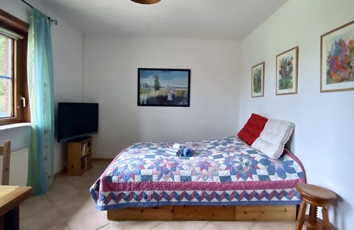 Lehmkuhlen Bed & Breakfast | Beautiful double room garden view, for 1-2 guests, Lepahn Holsteinische-Schweiz