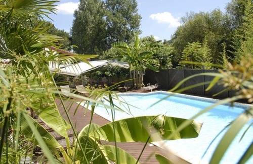 La Bastide-Clairence House | Beautiful typical Basque house in residence with swimming pool