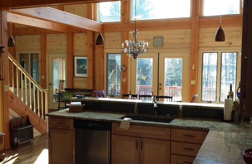 Northville House | Beautiful Great Sacandaga Lake home with beach, dock and all amenities!