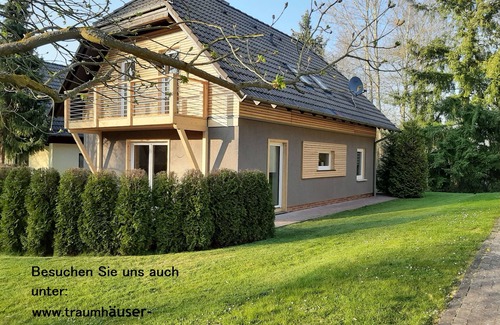 Feriendorf Silbersee House | Beautiful holiday home on Silbersee for up to 8 people