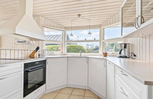 Bjert House | Beautiful home in Bjert with kitchen