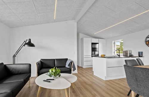 Bjert House | Beautiful home in Bjert with sauna