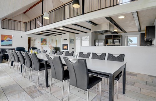 Harboore House | Beautiful home in Harboøre with sauna