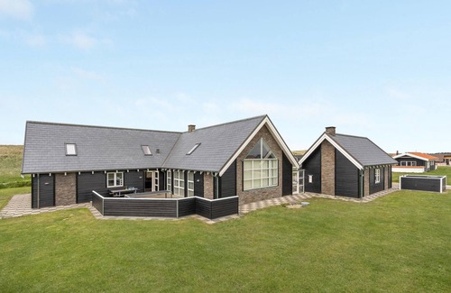 Harboore House | Beautiful home in Harboøre with sauna