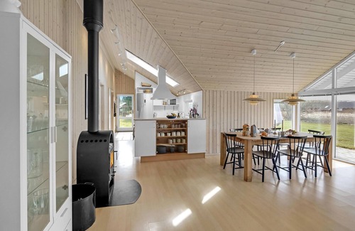 Idestrup House | Beautiful home in Idestrup with sauna