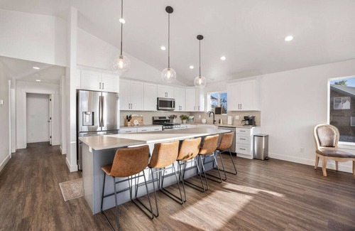 Sweetwater House | Beautiful Home Near Bear Lake Golf Course! Hot Tub & Pool Table! Ideal Beach Resort Access Included!