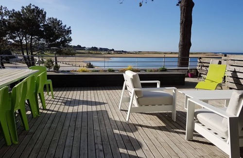 Guidel-Plages House | Beautiful house/apartment with panoramic view of the beach and ocean.