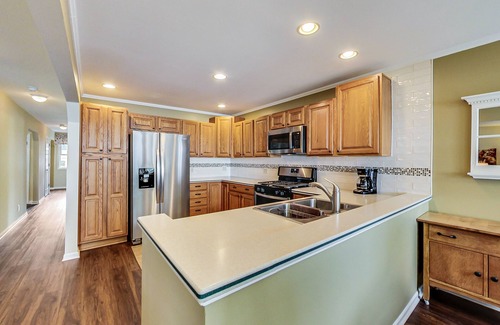 Round Lake House | Beautiful Huge Lakefront Remodeled Home with Incredible Views