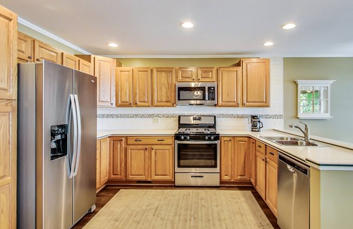 Round Lake House | Beautiful Huge Lakefront Remodeled Home with Incredible Views
