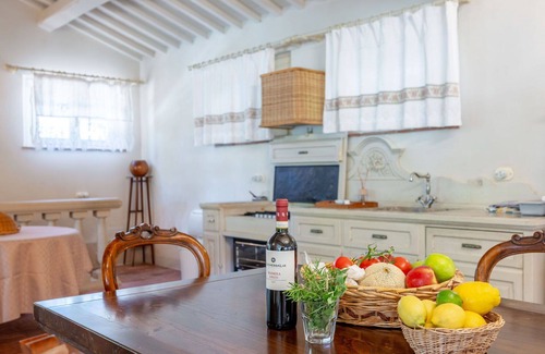Campiglia Marittima Villa | Beautiful private villa with A/C, private pool, WIFI, hot tub, TV, patio and pets allowed