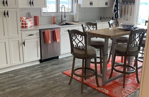 Bass Lake House | Beautiful lakefront home with shared pier!