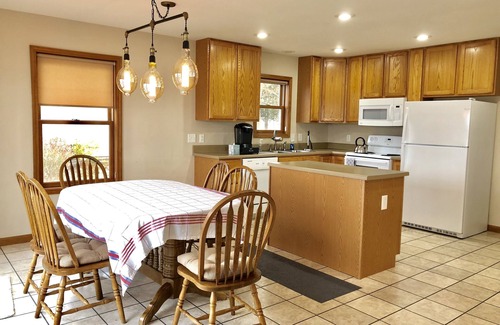 Paw Paw Lake House | Beautiful lakeview! 1 block to the public beach access, Boat dock AVALABLE!