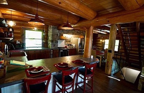 Rockwood Cabin | Beautiful Log Cabin in the Moosehead Region- on Brassua Lake