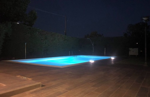 Kropia Apartment | Beautiful Modern apartment private pool in quiet neighborhood,Agia Marina Koropi