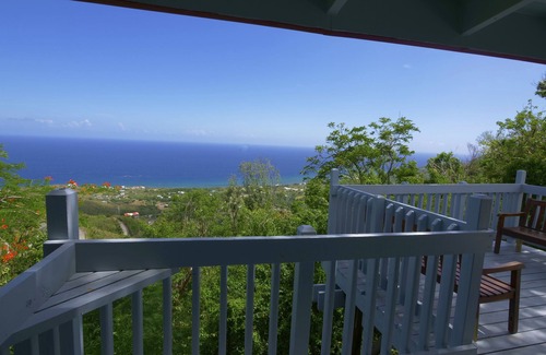 Estate Belvedere Cottage | Beautiful mountain top cottage with a gorgeous view of the Caribbean Sea