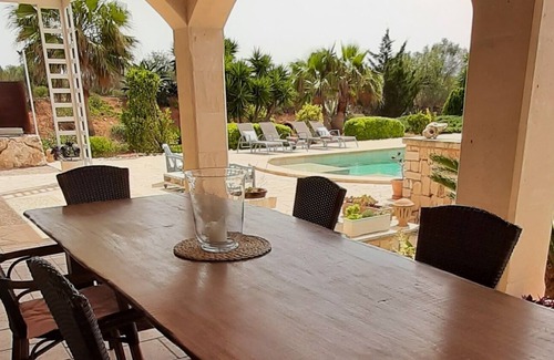 Es Llombards Ski Chalet | Beautiful new finca with pool, quietly located in the green near Es-Trenc beach