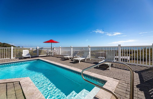 Pine Knoll Shores House | Beautiful Ocean Front House with Private Pool