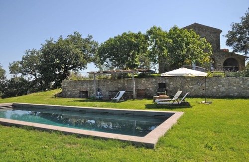 Castiglione d'Orcia Villa | Beautiful private villa with A/C, WIFI, private pool and panoramic view, close to Montalcino